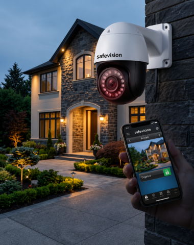 Professionelle Videoüberwachung und Alarmanlagen für Gewerbe und Zuhause in Berlin - SafeVision Systeme.